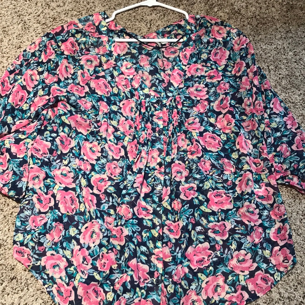 Floral blouse